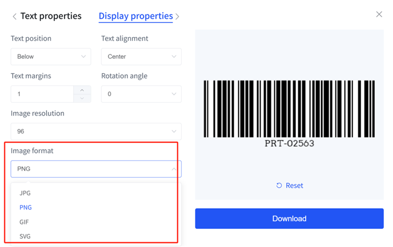 μορφή barcode