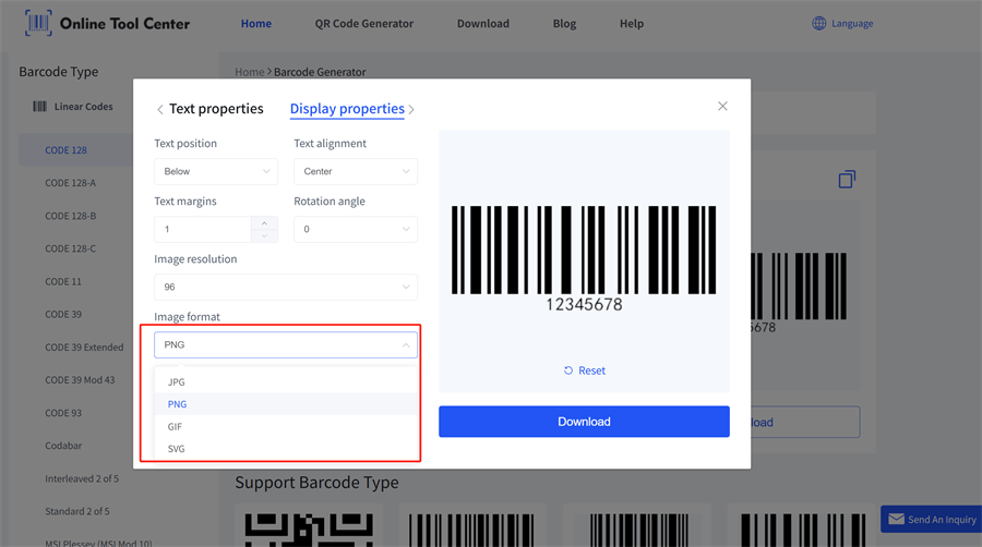 μορφή barcode