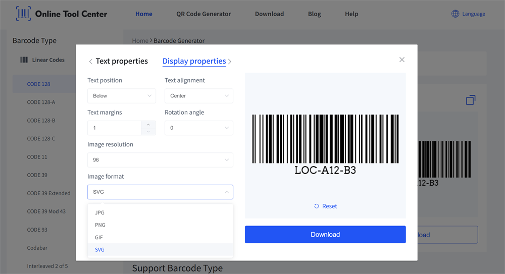 μορφή barcode