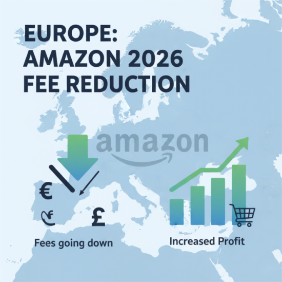 Europe amazon fee reductio Ευρώπη Amazon μειώσεις