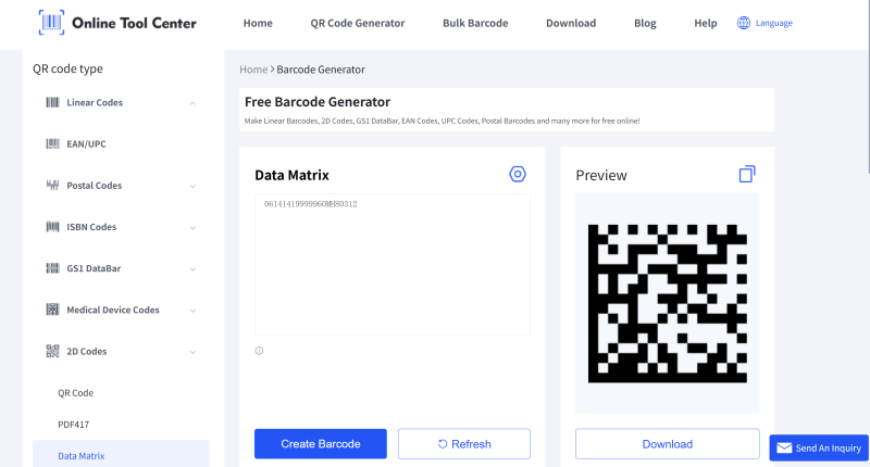 Erate UID Data Matrix &kappa;&omega;&delta;&iota;&kappa;ό&sigmaf;