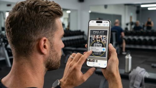 &Sigma;ά&rho;&omega;&sigma;&eta; QR &kappa;ώ&delta;&iota;&kappa;&alpha; &sigma;&tau;&omicron; iPhone