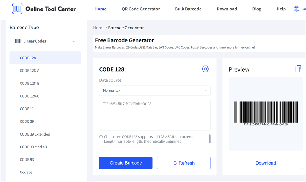 Erate barcode &epsilon;&lambda;&alpha;&sigma;&tau;&iota;&kappa;ώ&nu;